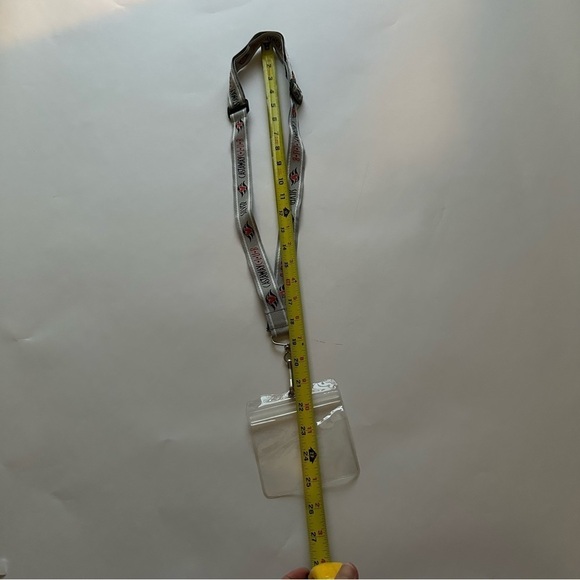 Disney Castaway Club Lanyard Silver Black White Authentic Cruise Line DCL - Picture 4 of 8